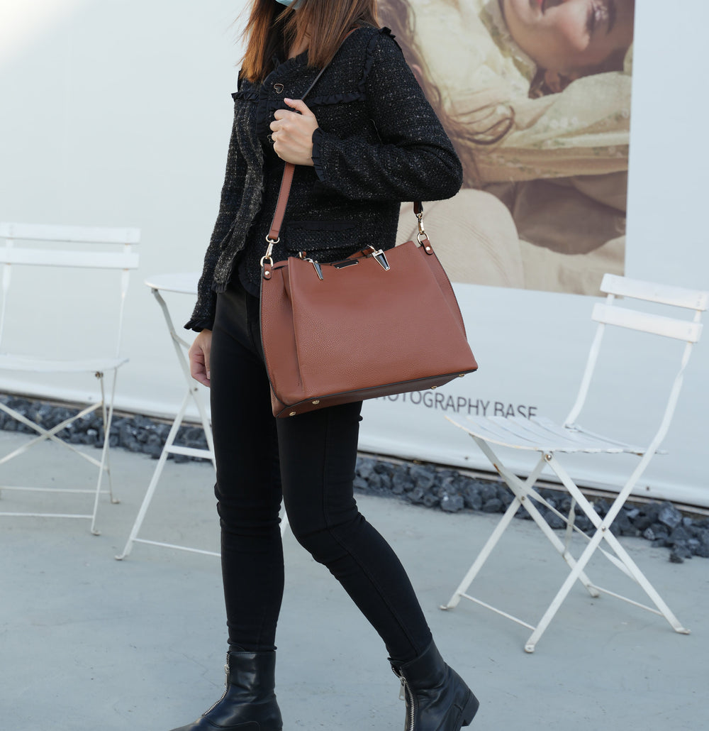 Tawny MKF Collection By Mia K Kane Shoulder Bag And Set