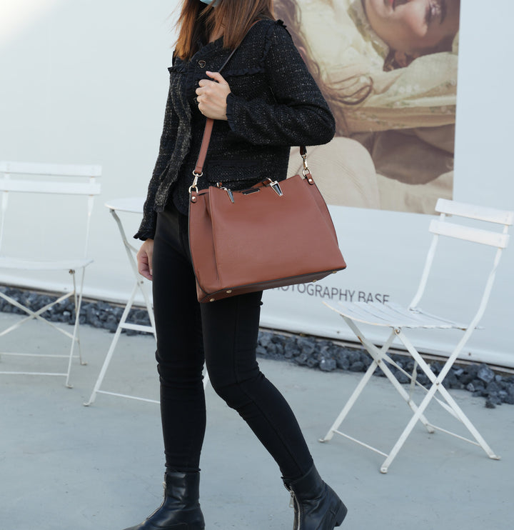 Tawny MKF Collection By Mia K Kane Shoulder Bag And Set