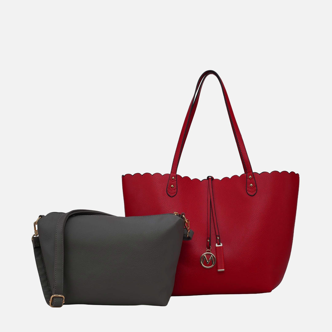 MKF Collection By Mia K Amahia Tote Bag And Crossbody Set