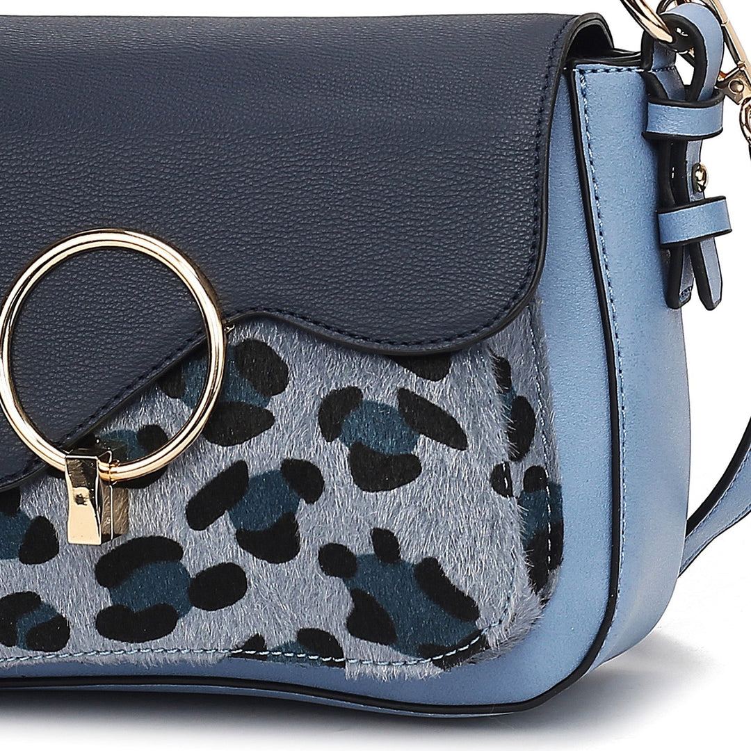Brown MKF Collection By Mia K Serena Crossbody Bag