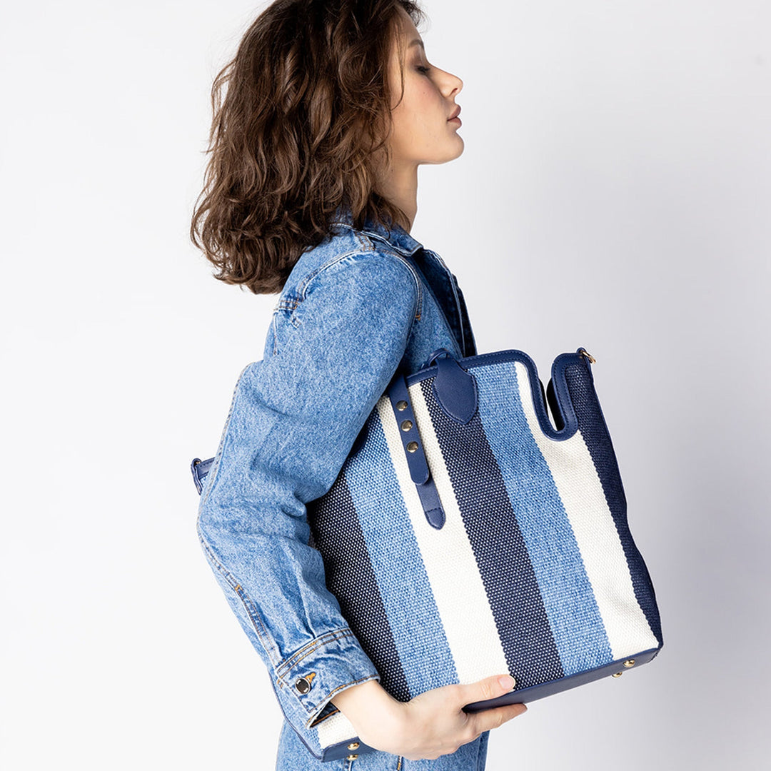 Charcoal Grey MKF Collection By Mia K Juliana Tote Bag And Wristlet Set