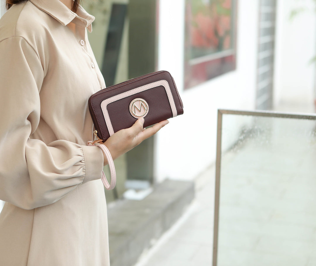 Blush MKF Collection By Mia K Kioea Tote Bag And Set