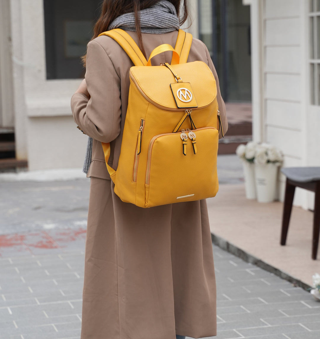 Charcoal Grey MKF Collection By Mia K Angela Backpack