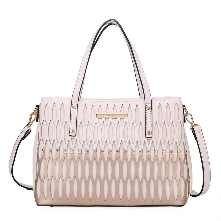 Cognac Brown MKF Collection By Mia K Quinn Tote Bag