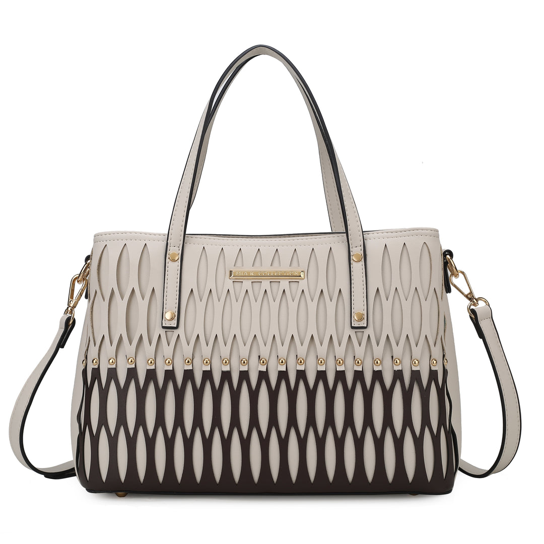 Light Grey MKF Collection By Mia K Quinn Tote Bag