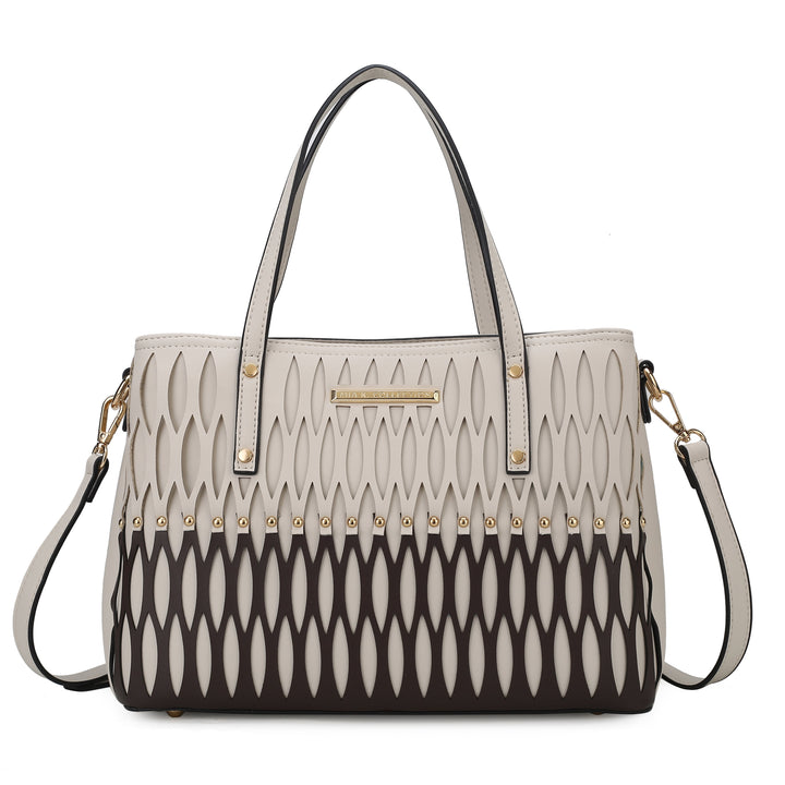 Light Grey MKF Collection By Mia K Quinn Tote Bag