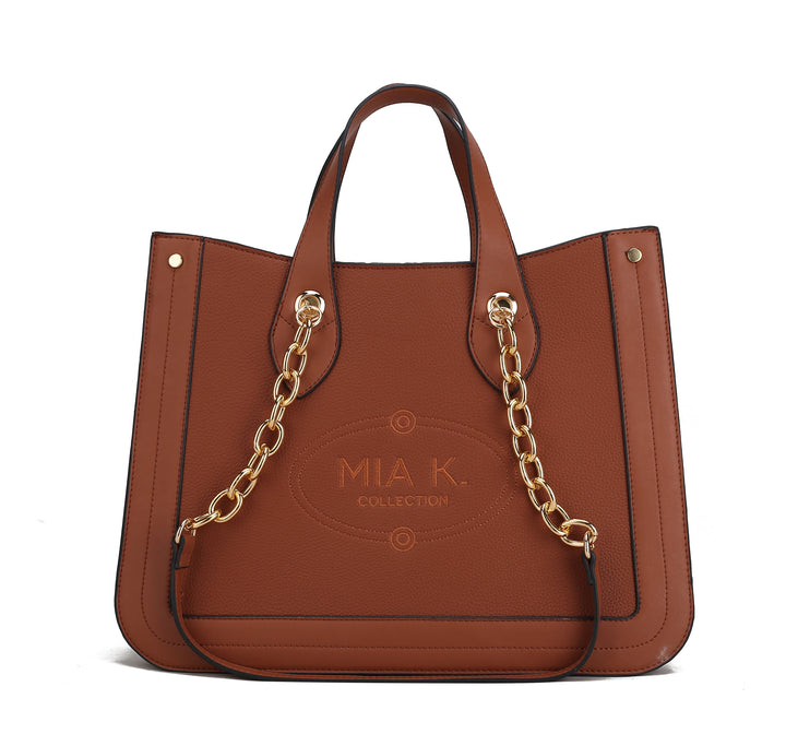 Taupe MKF Collection By Mia K Stella Tote Bag
