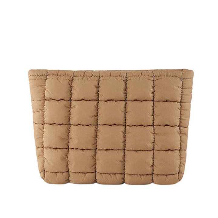 Lainey Quilted Puffer Clutch 1