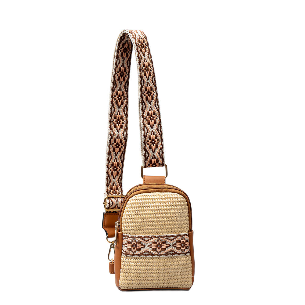 Naomi Woven Guitar Strap Sling Bag 1