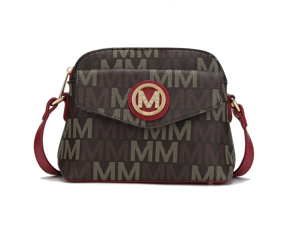 MKF Collection By Mia K Leanna Signature Crossbody Bag