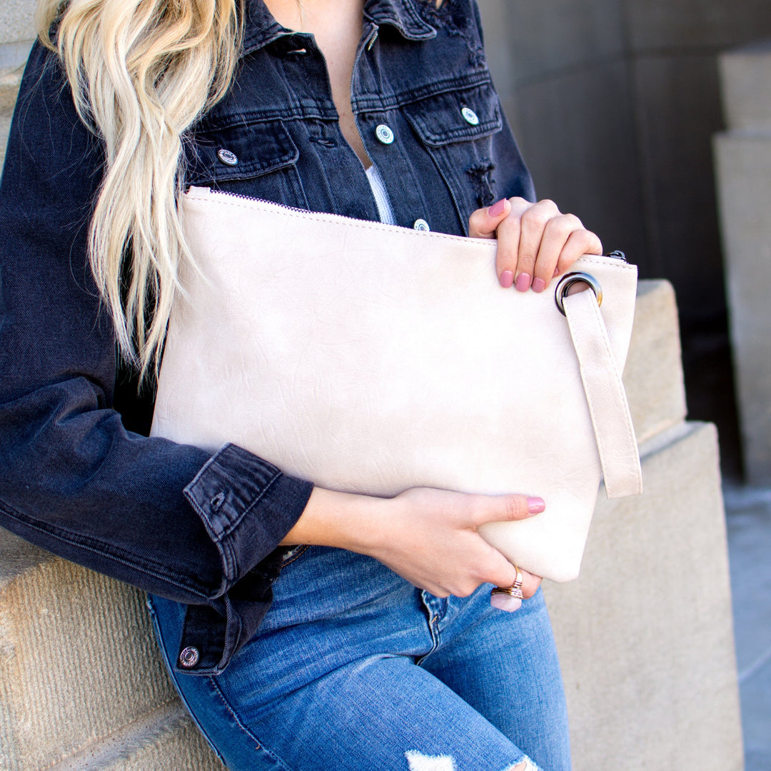 Chestnut Over Sized Everyday Clutch