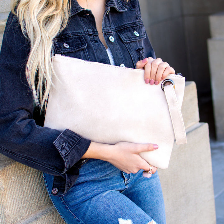 Chestnut Over Sized Everyday Clutch