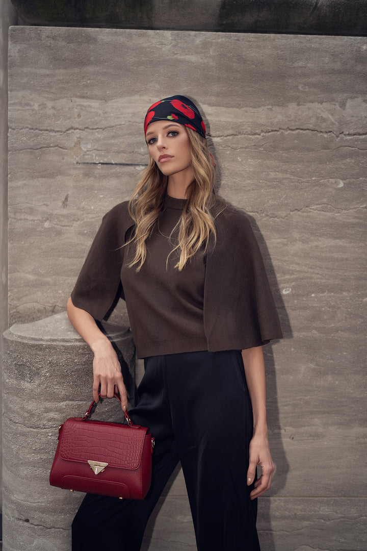 Brown MKF Collection By Mia K Saphira Shoulder Bag