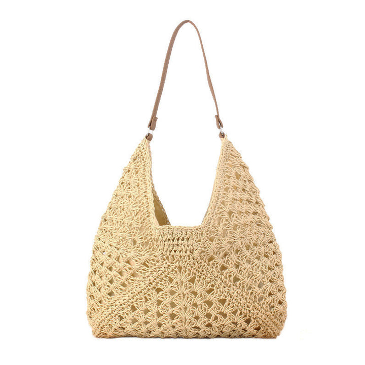 Dahlia Woven Straw Shoulder Bag 1
