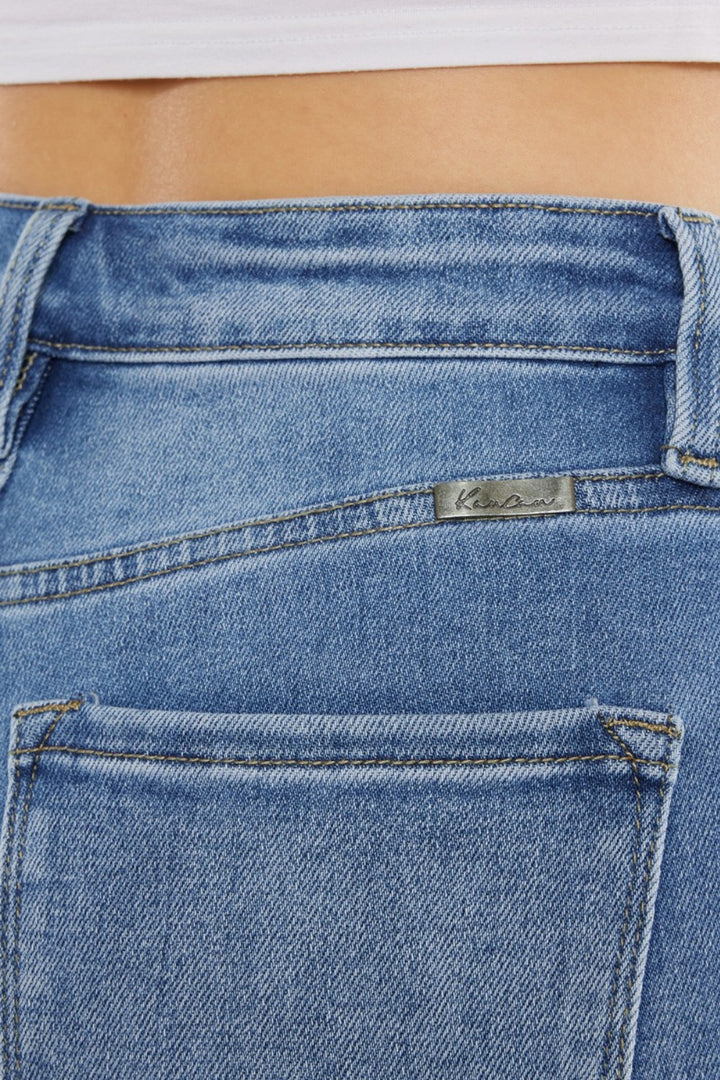 ML Kancan Full Size Cats Whiskers High Waist Jeans