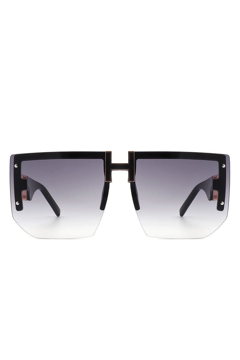 Orange Luxury Oversized Square Fashion Sunglasses