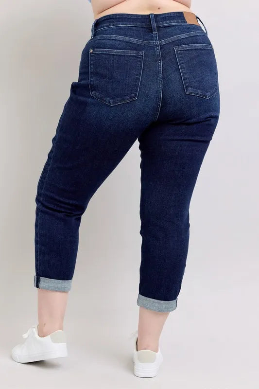 Dk Judy Blue Full Size High Waist Boyfriend Jeans Plus Size