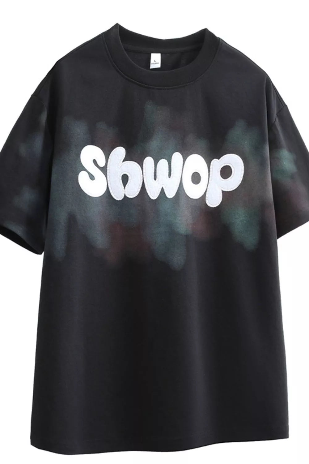 Beige Plus Size Letter Graphic Short Sleeve T Shirt