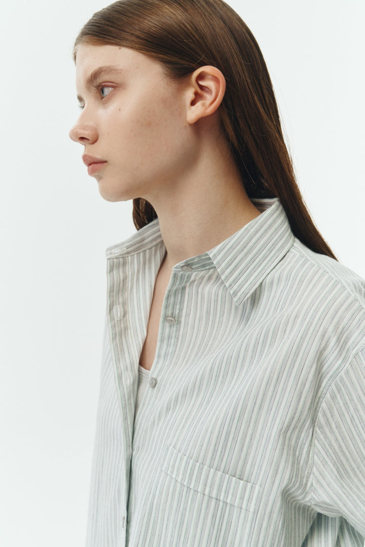 Stripe Cara Stripe Shirt Dress