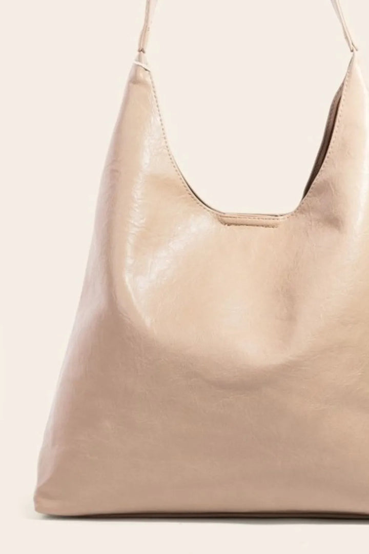 Fame Faux Leather Tote Bag 2