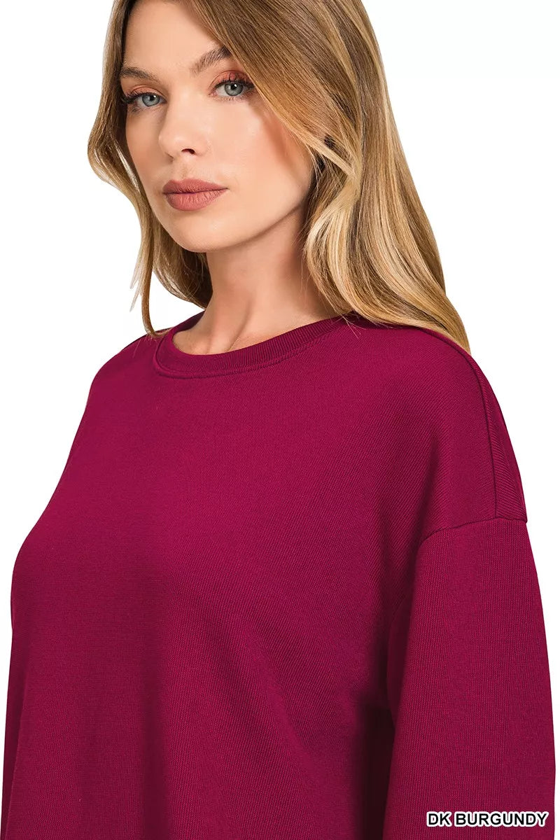 Zenana French Rib Pullover And Pants Set 5