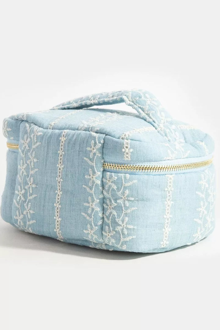 Fame Flower Vine Pattern Makeup Case Cosmetic Bag