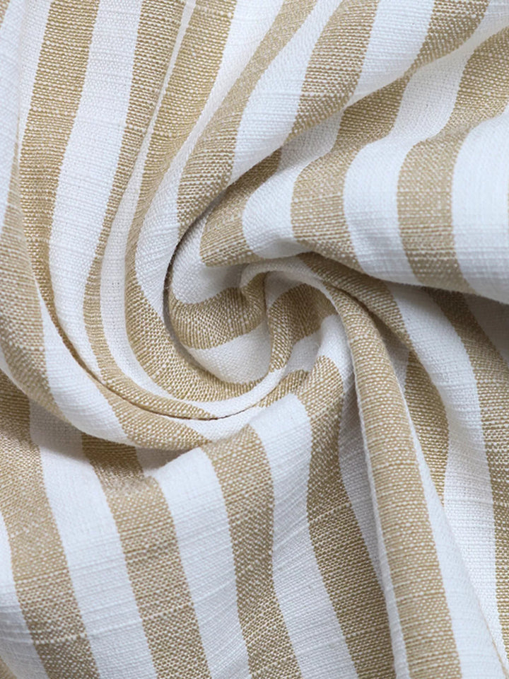 Striped Halter Neck Romper