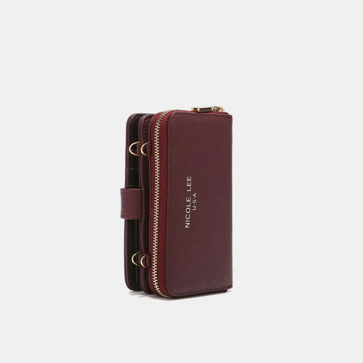 Nicole Lee Usa 2 Piece Phone Case Crossbody Wallet