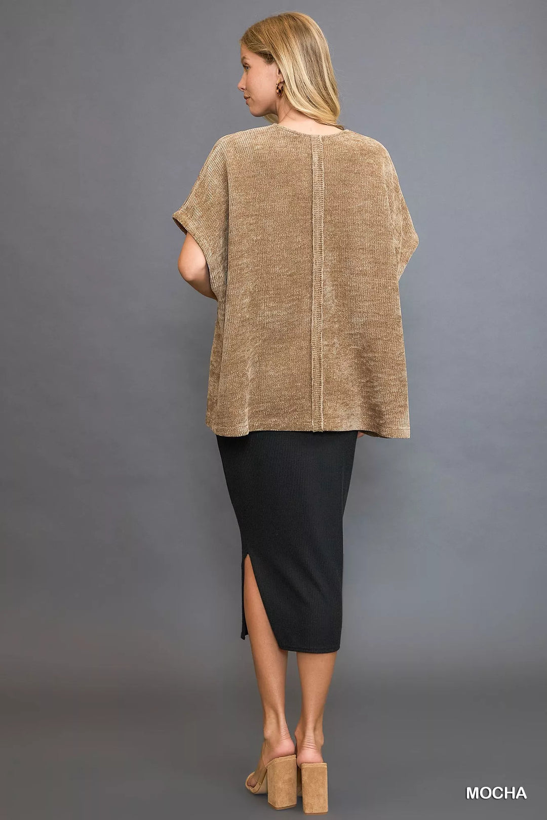 Umgee Open Front Knit Cardigan With Front Pockets 1
