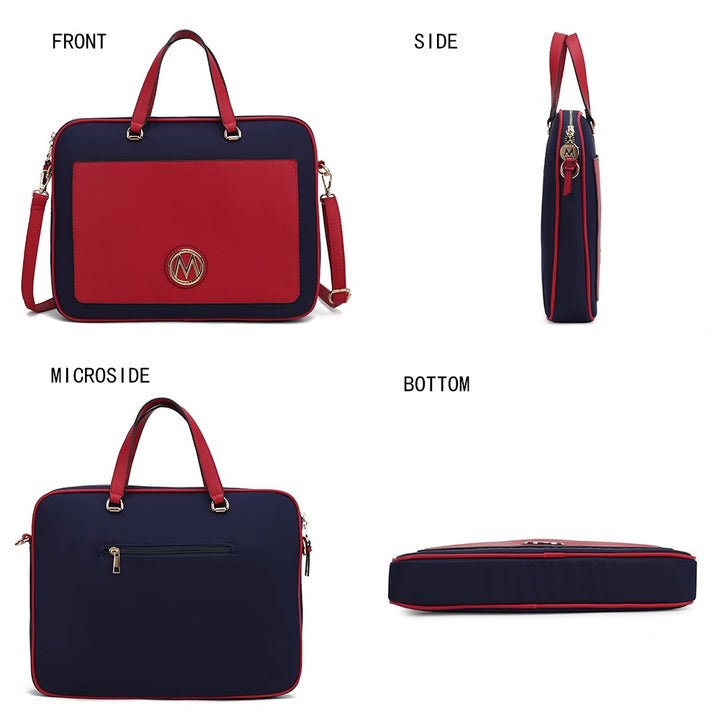 Mkf Nina Vegan Leather Laptop Case By Mia K