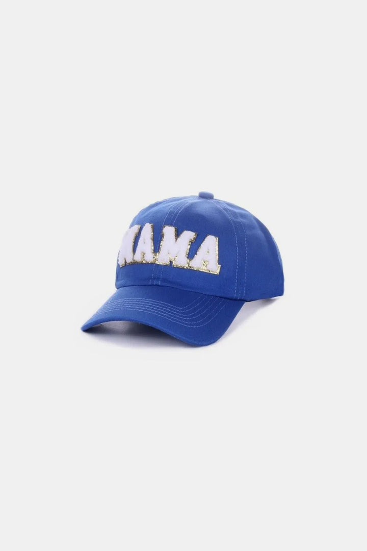 Lavender Mama Chenille Patch Baseball Cap