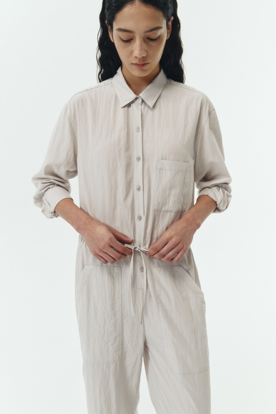 Khaki Gray Saige Jumpsuit