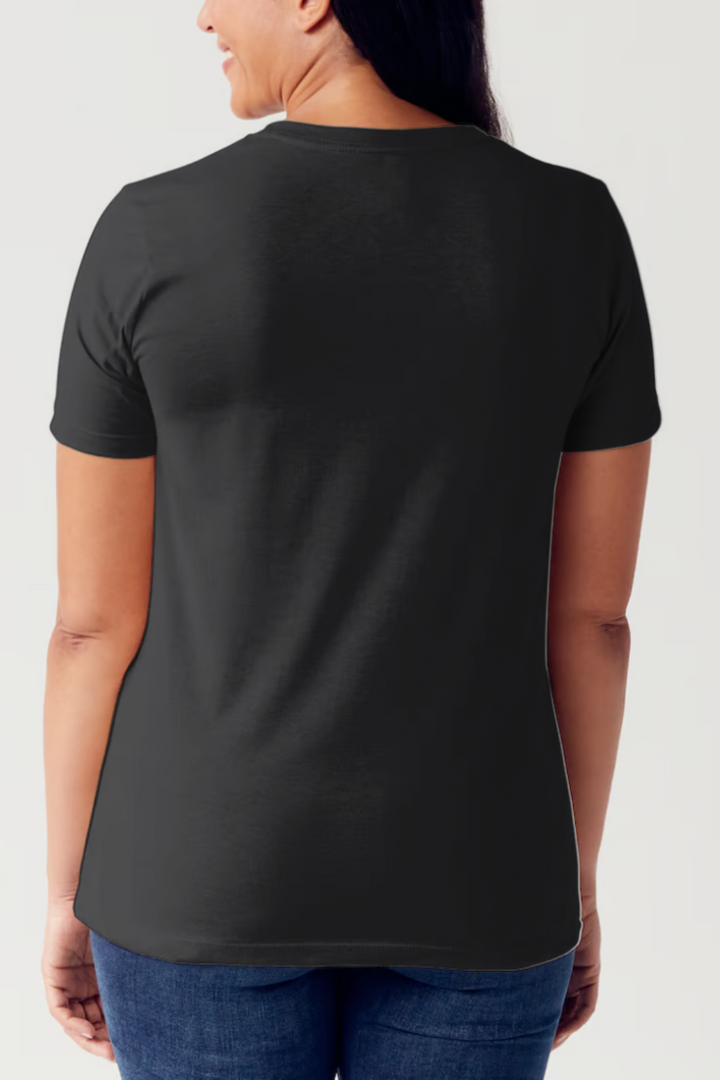 White Simply Love Full Size Slogan Graphic Short Sleeve Tubular T Shirt
