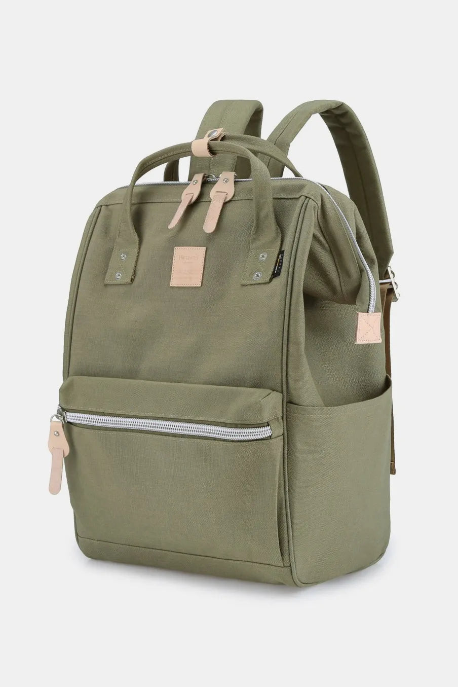 Moss Himawari Waterproof Design Arcuate Shoulder Strap Backpack Bag With Handles