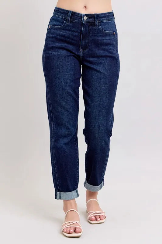 Dk Judy Blue Full Size High Waist Boyfriend Jeans Plus Size