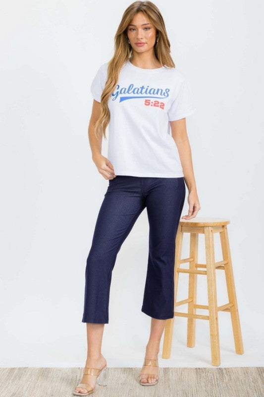 Fruit Of The Spirit Graphic Cotton T Shirt