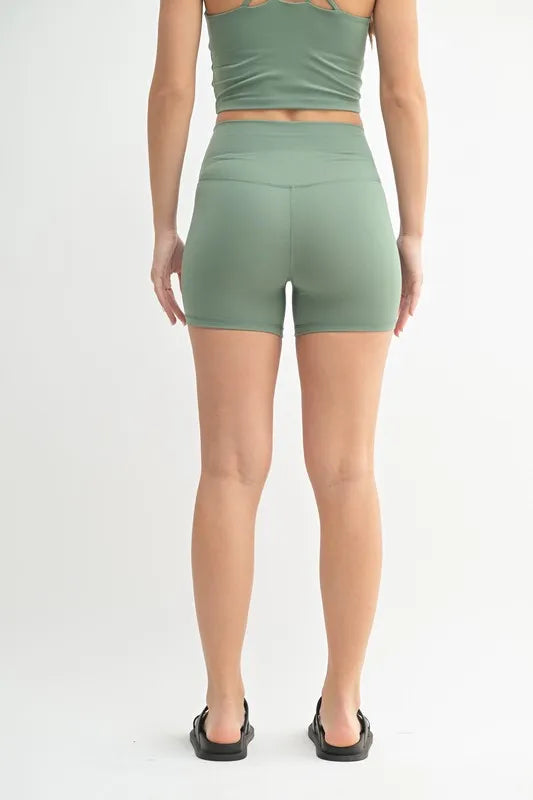 Moss Mono B Venice Cloud Light Contour Biker Shorts 3