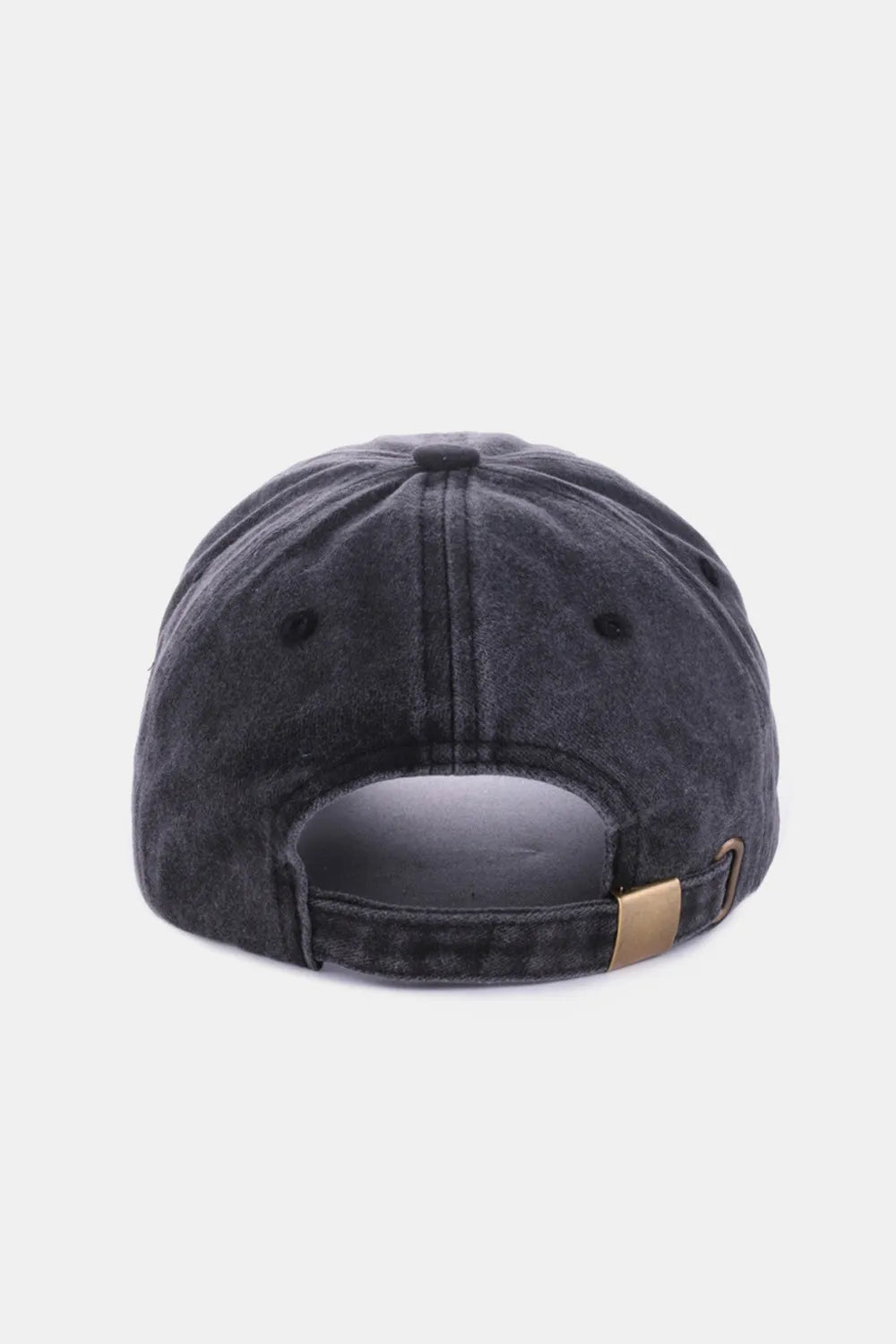 Zenana Washed Atlanta Embroidered Baseball Cap