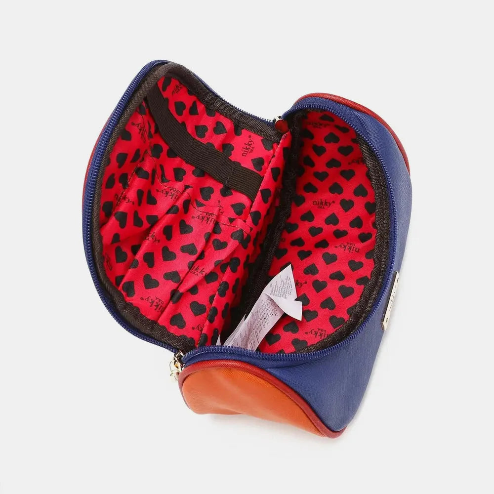 Eyecontact Nicole Lee Usa Nikky Contrast Makeup Bag