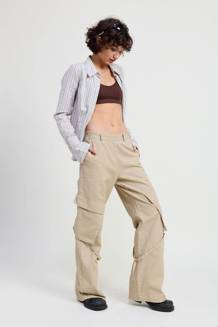 Cargo Pants With Pocket Detail