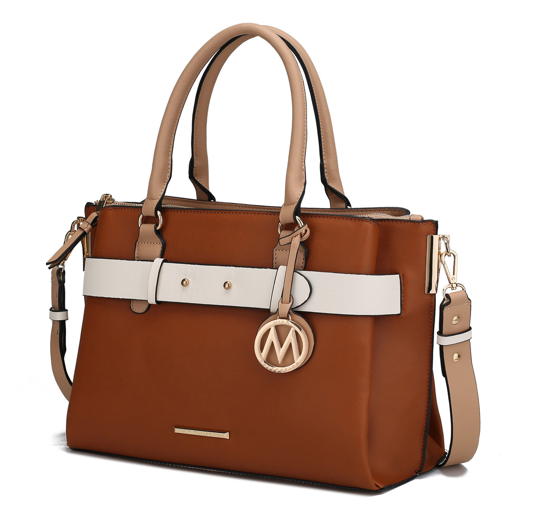 Mkf Jamie Womens Satchel Bag By Mia K