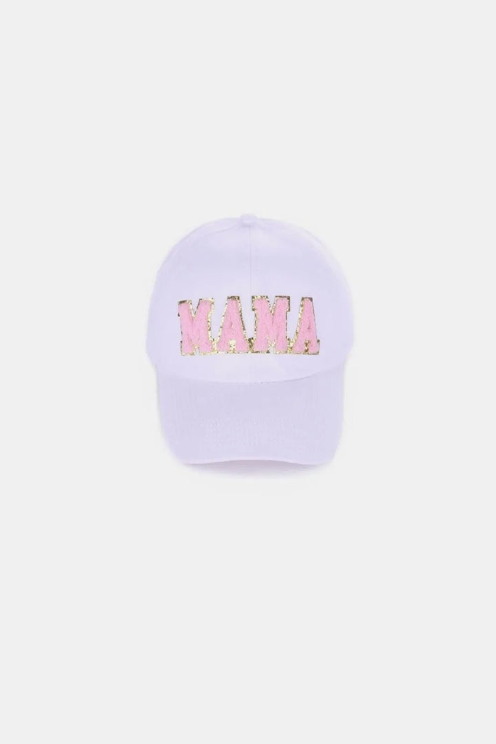 Mama Chenille Patch Baseball Cap