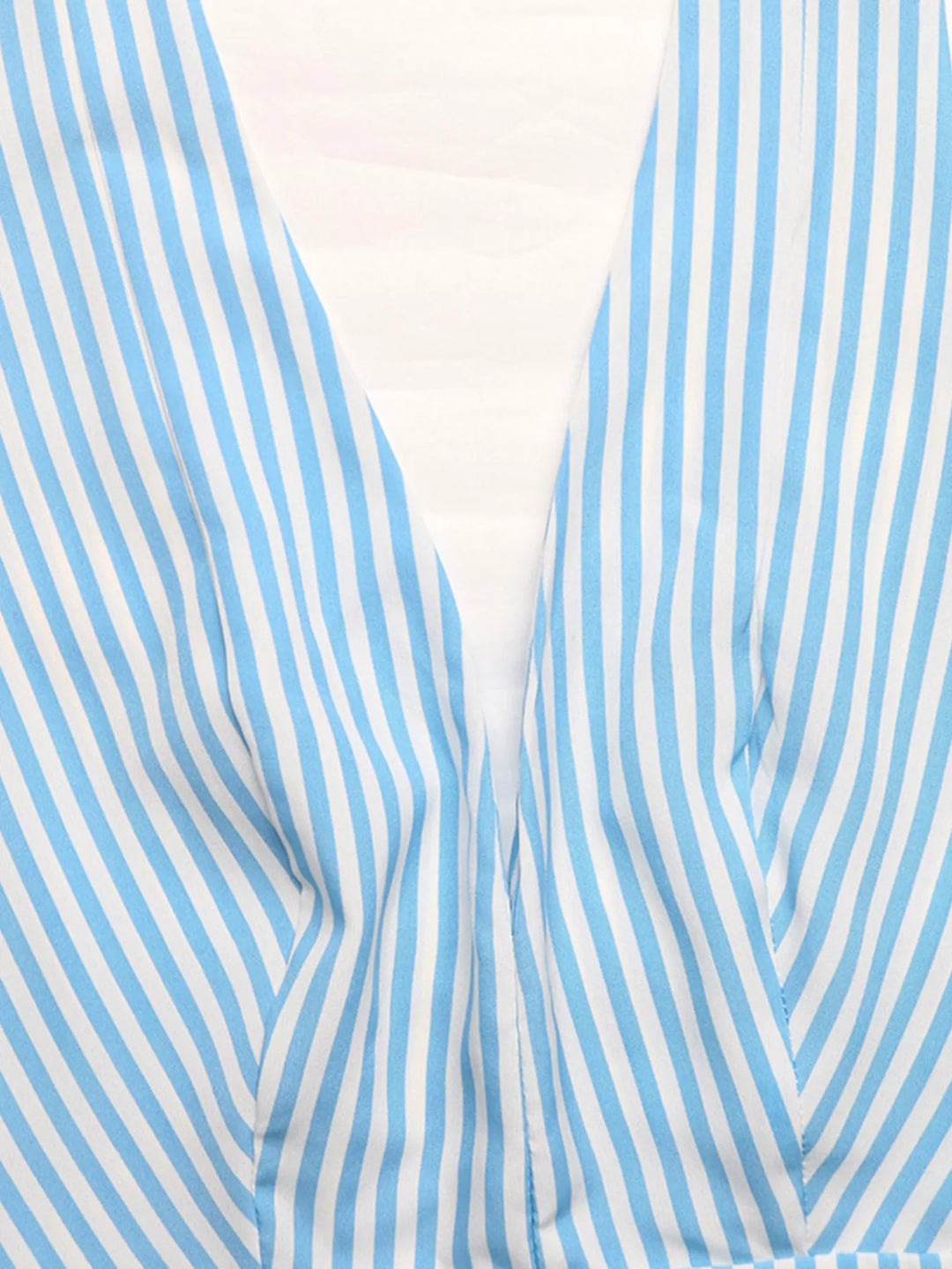 Crisscross Back Striped Romper