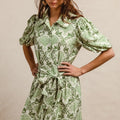  GREEN/CREAM