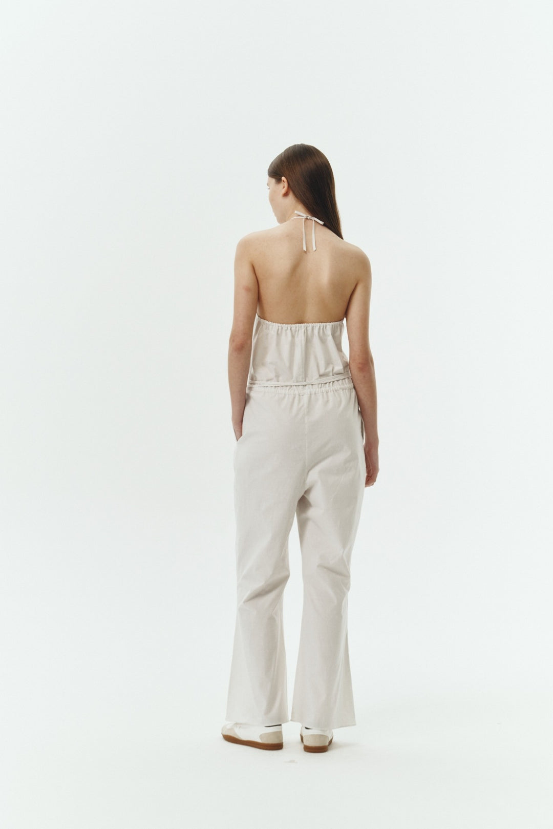 Stripe Daisy Stripe Jumpsuit