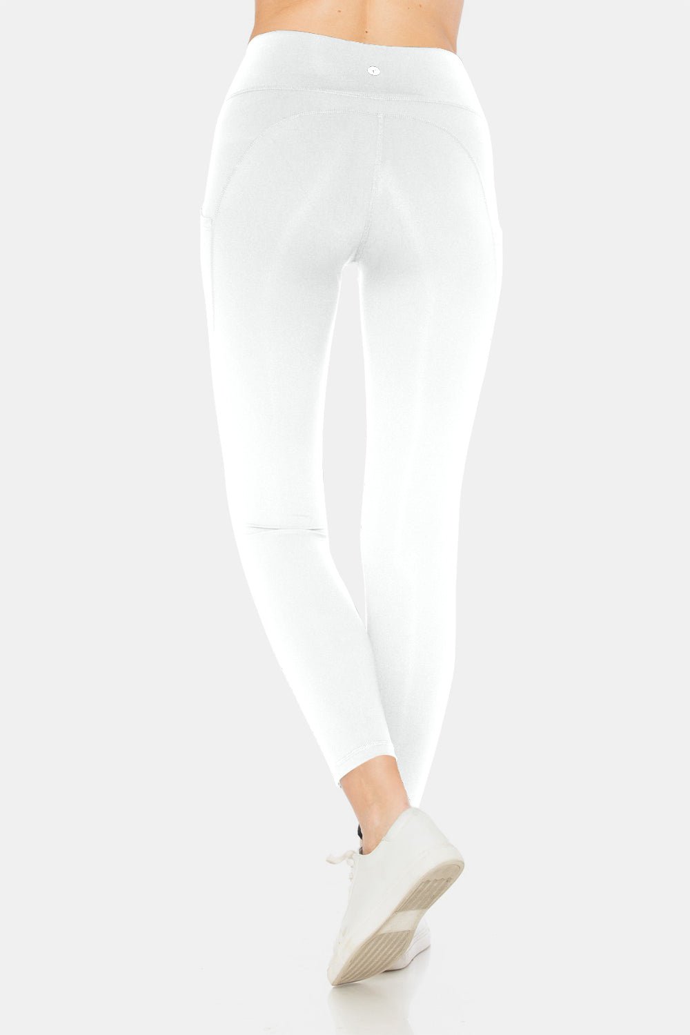 White Leggings Depot High Waist Leggings With Pockets