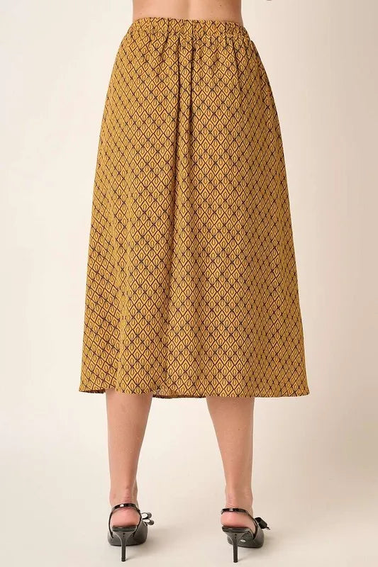 Mittoshop Printed Midi Skirt 1