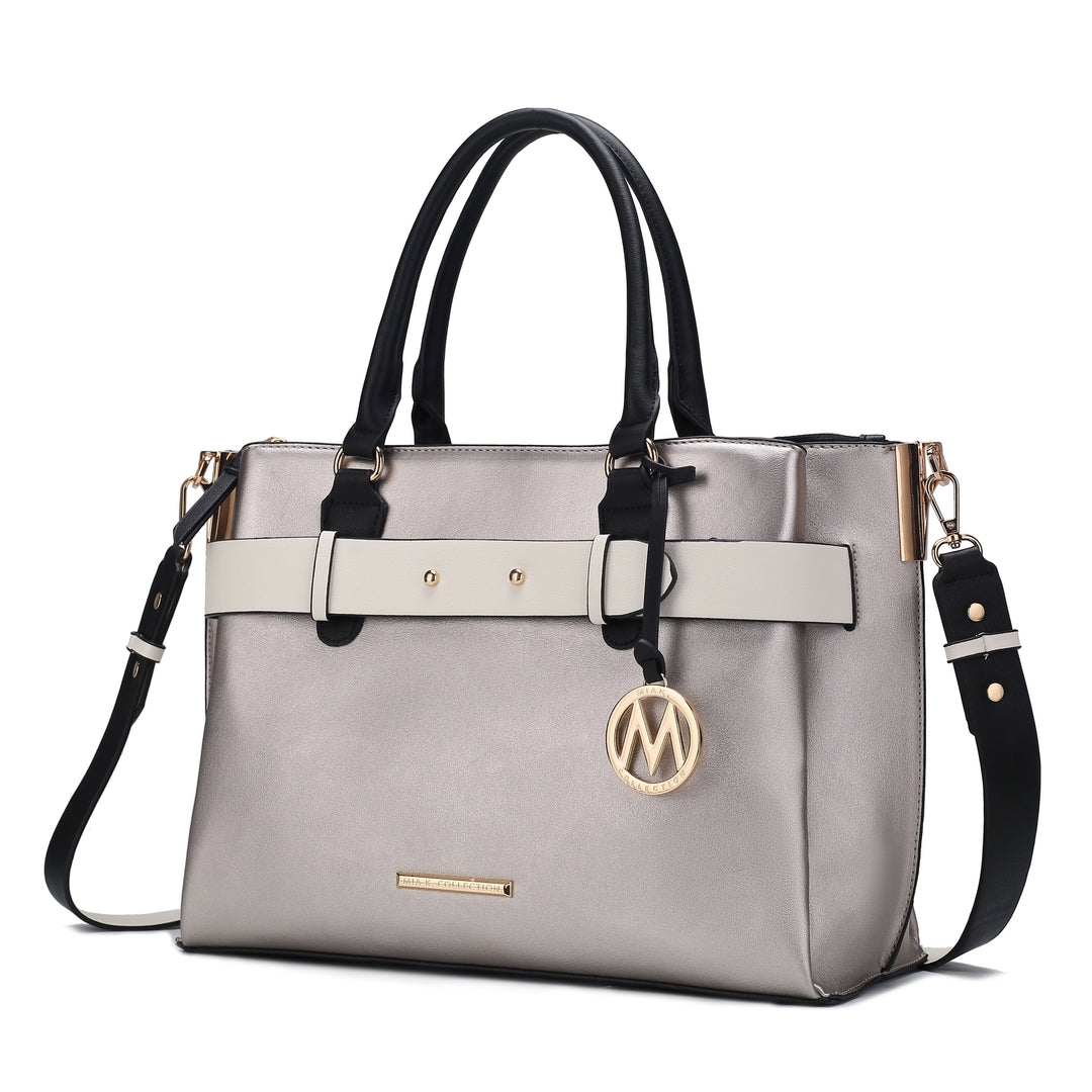 Mkf Jamie Womens Satchel Bag By Mia K