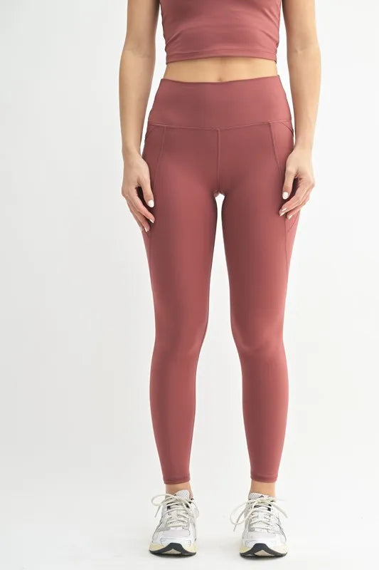 Red Pear Mono B Venice Cloud Light Sculpt High Waisted Leggings 1