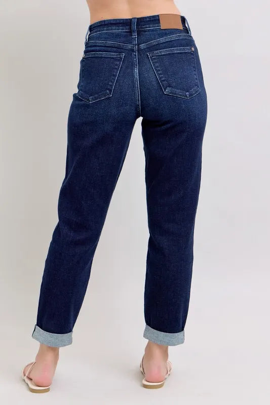 Dk Judy Blue Full Size High Waist Boyfriend Jeans Plus Size
